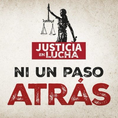 Funcionaria de Justicia en lucha! #JusticiaSolución