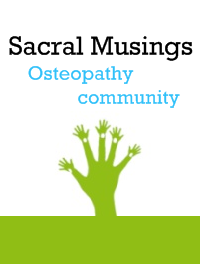 Sacral Musings is an online community for the osteopathy profession. Discussion Forums | CPD Events | Jobs | Videos
