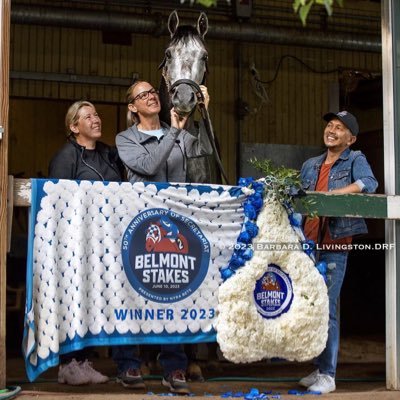 #horseOlogy partner - 1st Female Trainer to ever win The Belmont Stakes. #Belmont #Saratoga #Gulfstream #NYRA #horseracing