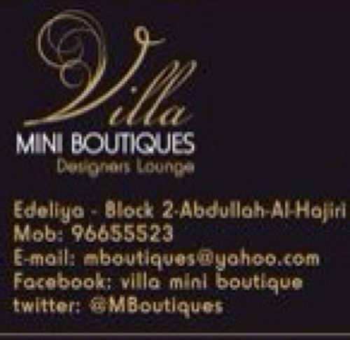 Luxury Boutiques for desigenrs, Artists, Photographers and everyone with a passion. Al-Odeliyah, Block 2, Abdullah Al-Hajeri St. H16. Mobile # 96655523