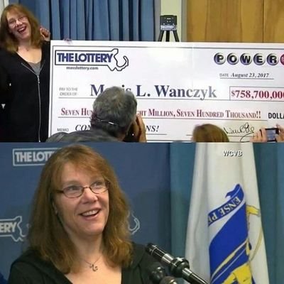 I'm Mrs.Mavis Wanczyk, the mega winner of $758 million in mega millions jackpot, I'm donating $50 thousand to 200 random individuals world wide 🇱🇷
