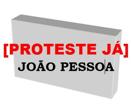 ProtesteJá-JP é o espaço criado para os moradores da grande João Pessoa exporem seus protestos e sugestões sob questões sociais e serviços públicos locais.