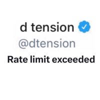 d tension(@dtension) 's Twitter Profile Photo