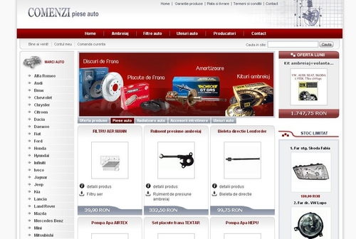 https://t.co/kF7aOmzBwU - Magazin online de piese auto originale si aftermarket la preturi accesibile, identificare dupa seria de sasiu, livrare prin curier.