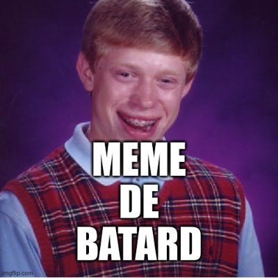 Meilleur neurchi français, suprême batard
#memes #français #neurchi #memedebatard