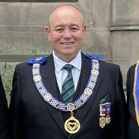 husband, dad, grandad, scout leader, tuba player, freemason, Assistant PGM (Worcestershire)
