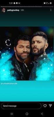 I am a fan of Supernatural The Winchesters Gotham Knights and Radio Company plus I am a long time fan of Jensen Ackles and a fan of Misha Collins (Dean & Cas)❣