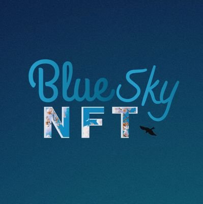 Fly High with #BlueSky.                                               Official page of BlueSky for NFT artists.