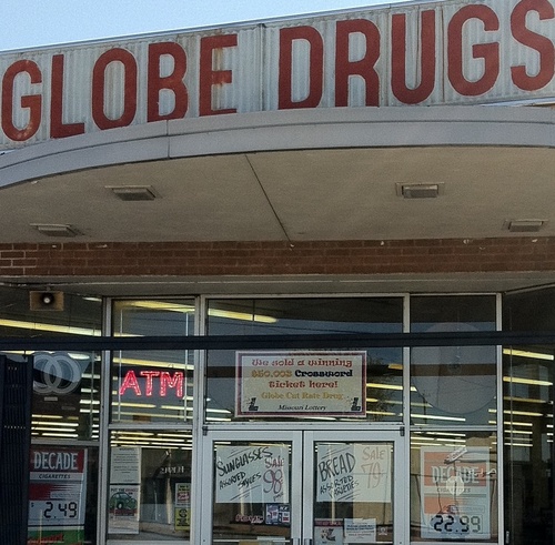 Since 1939, Globe has been a family owned discount store in STL City. Globe is one of the oldest continuously operating drugstores in St. Louis.