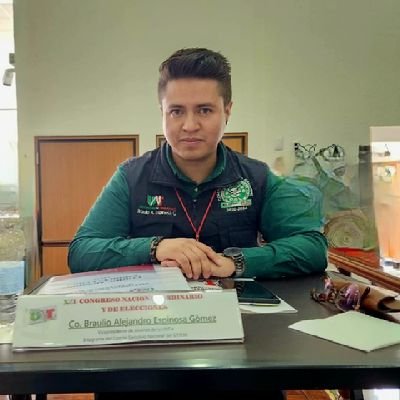 Miembro del Comité Ejecutivo Nacional del Sindicato de Telefonistas de la República Mexicana, 
Vicepresidente de Jóvenes de la UNT.
Ing. Comunicaciones