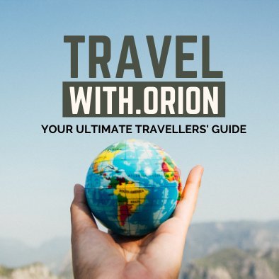 ✈️ Travel with me Orion! 🏝️ All the travel inspiration needed to kickstart your ultimate travel journal! Check out our shop for awesome apparels! 👕