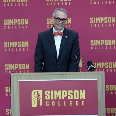 @SimpsonCollege President. Community Developer. Entrepreneur. Recovering Attorney. Road Warrior. Musician. Think Big! Live Large! Be Nice! Roll Storm!