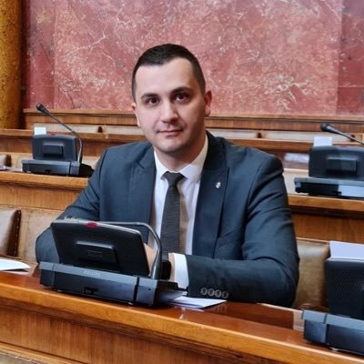 SrdjanSimic89's profile picture. Народни посланик у Народној скупштини Р. Србије