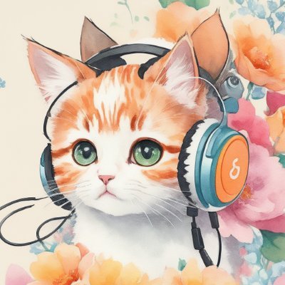 A little streaming kitten that loves LoFi beats and chilling with its online friends 🥰 #lofi #beats #music #streaming #chill #study #work #relax
