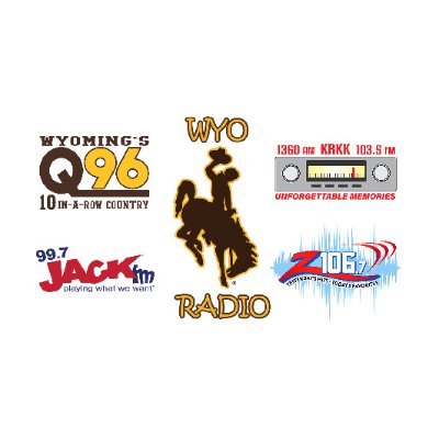 WyoRadio is a radio station out of Southwest Wyoming. 
106.7 KMRZ
96.5 KQSW
99.7 KSIT
1360 AM KRKK 103.5 FM