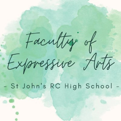 We are the Faculty of Expressive Arts at St John's RC High School, Dundee. Tweets are to celebrate and collaborate.  @ArtandDesignSt1