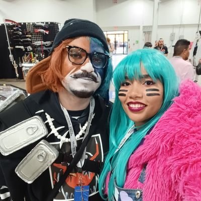 Cosplay couple from New Jersey consisting of Jon 🇵🇷 (@ChrisSaturnTrue) and Autumn 🇯🇲!