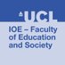 IOE, UCL's Faculty of Education & Society (@ioe_london) Twitter profile photo IOE, UCL's Faculty of Education & Society (@ioe_london) Twitter profile photo