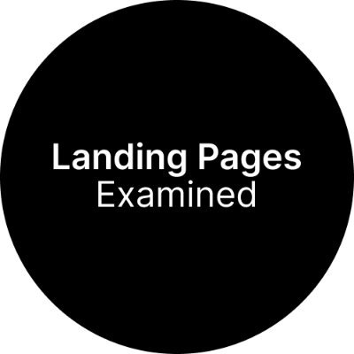 Landing page tips daily. That's it.

Lose the ability to create landing pages that don't convert: https://t.co/ur3USxa3Kp