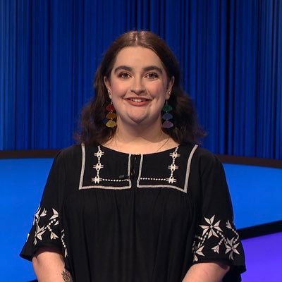 the girl with the earrings from jeopardy