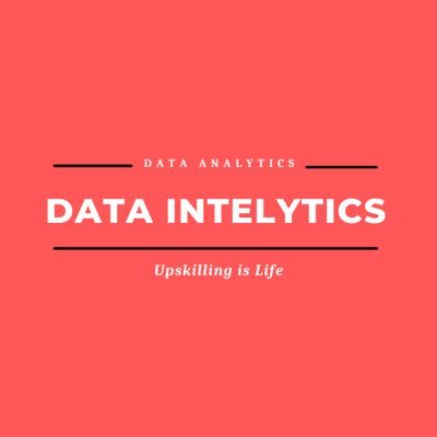 dataintelytics1's profile picture. Learn to Work on Data