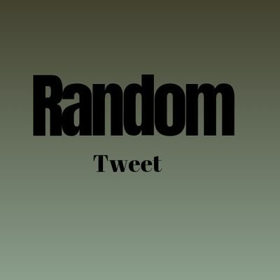 _Randomtweet__ Profile Picture