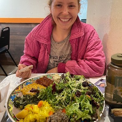 heyitsvegansam's profile picture. take the bus, have a great hike, & drink clean water!