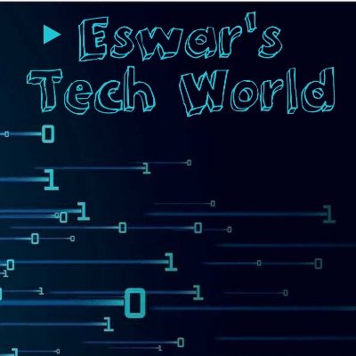 EswarsTechWorld's profile picture. you'll find a variety of content designed to help you stay up-to-date with the latest trends, tools, and technologies in the tech industry.