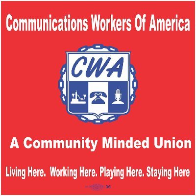 Communications Workers of America District 2-13. Proudly representing members in DC, DE, MD, PA, VA, WV