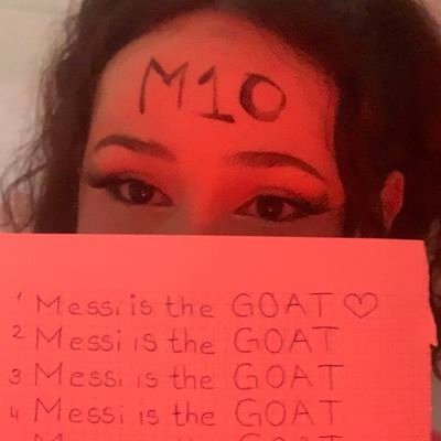 MESSI IS THE GOAT ❤️