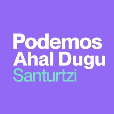 Twitter oficial de Podemos Santurtzi - Santurtziko Ahal Dugu Zirkuluaren Twitter ofiziala.