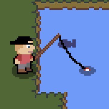 FishWithKenny's profile picture. 2D fishing adventure game (made by @joshdholtz)