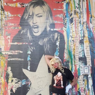 @Madonna is my big inspiration. @vh1celebrity @Vh1Music is follow me @guyoseary @boygeorge @PaulaAbdul @Interscope @Mtvawards @WorldMusicAward @AliceOffley