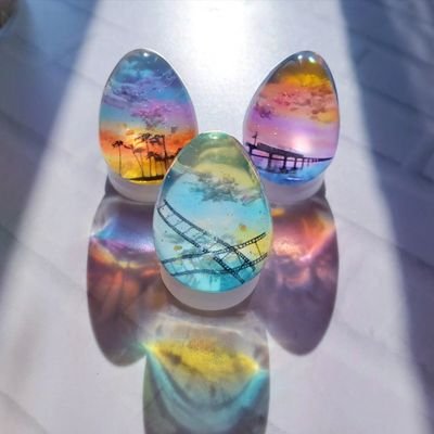 雲レジンを主に幻想なものをモチーフに作品を作っています。
模倣はご遠慮下さいませ。
好きなものはオラクルカード