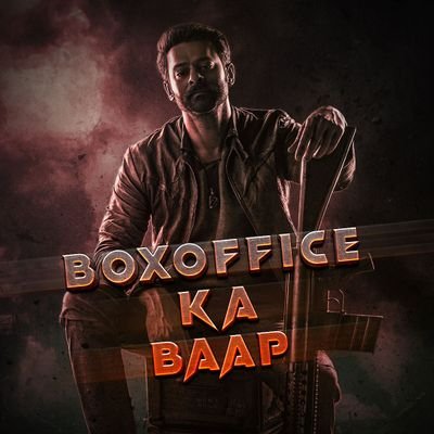 Indian Film Industry has seen many Super Stars grew BIG till date!! But, #Prabhas has shown us ONE INDIAN CINEMA grow big Day by Day!! #BoxOfficeKaBaap 🥁🔥