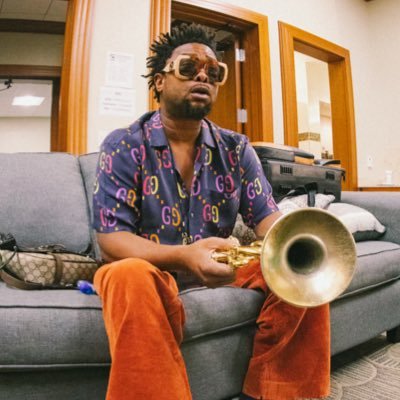 Grammy Award Winning Trumpeter/Producer. When you need to set the mood play Maurice Brown “The Mood”. #andersonpaakandthefreenationals #silksonic #mobettabrown