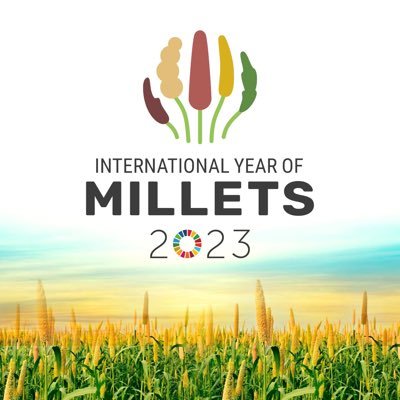 International Year of Millets 2023.            Official Hashtag #IYM2023