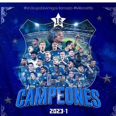 Corazón Totalmente AZUL..
Acá se opina Únicamente de MILLONARIOS FC.
Soy mas Rolo que el Ajiaco, Monserrate y los Chepitos...
Followback