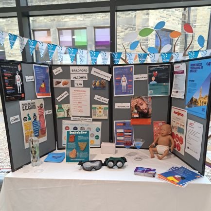 The Alcohol Care Team (ACT) at Bradford Royal Infirmary. Available 8am- 4pm 7 days