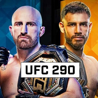 UFC 290: VOLKANOVSKI VS RODRIGUEZ WATCH LIVE SUN 9 JULY 12PM AEST

100% Safe and Secure