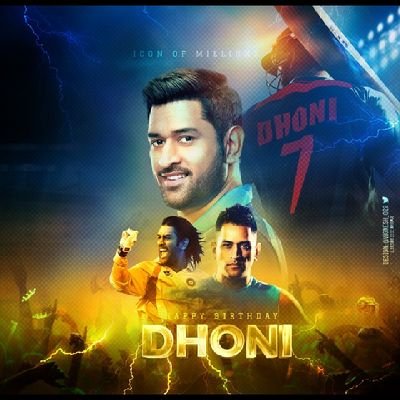 god is great and cricket is my life and Iam die hard fan of ms dhoni CSK&India ,
my dream is playing cricket for Indian Team&CSK,fan of thalapathy vijay 😎😎😎