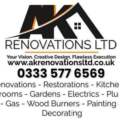 The team at AK Renovations Ltd are professional, passionate and are ever evolving within the built environment, and its developments.