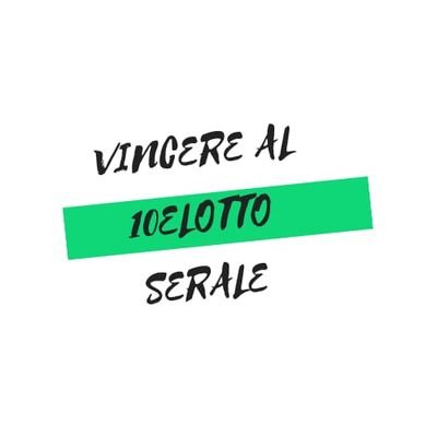 Canale YouTube VINCI CON NOI previsioni gratuite per il gioco del lotto. Link del canale ⬇️