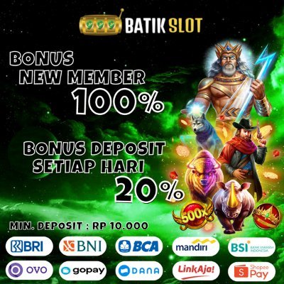 Selamat datang bersama situs judi online terpercaya slot online terlengkap batikslot, yang merupakan salah satu agen taruhan judi online terbaik dan terpercaya