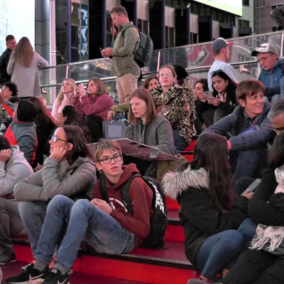 LucindaDraws's profile picture. The artist as reporter. Drawings from life of city life. New York drawings 1988-2018 and COP26 for sale in shop.