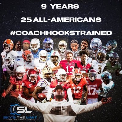 Master WR Trainer  Developed: 25 HS All-Americans •6 5-Star WRs                     •6 College All-Americans  •Over 160 D1s         •7 NFL Players