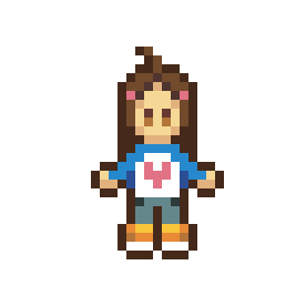 💖pixel noob journey💖

Kairosoft fangirl #カイロソフト  
Gamedev Project #sharingsugar
Website https://t.co/VBkZBAZfVk