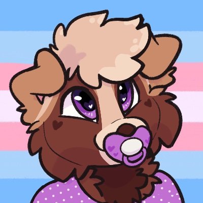 2.1 yrs 💕 they/them 🏳️‍⚧️ NSFW 🔞 ABDL babyfur puppy 🐶 i draw sometimes! 🖍️ AD: @slutnuki_smamy 🔞 NO minors/zoos/pedos/cubs/bigots 🔞 banner: @p_ttybreak