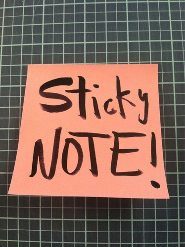 A (hopefully) daily challenge to sketch a little bit of art on a sticky note. Doesn't have to be fancy or detailed, just follow the prompt and tweet a pic!