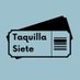 Taquilla Siete 🎬 (@TaquillaSiete) Twitter profile photo